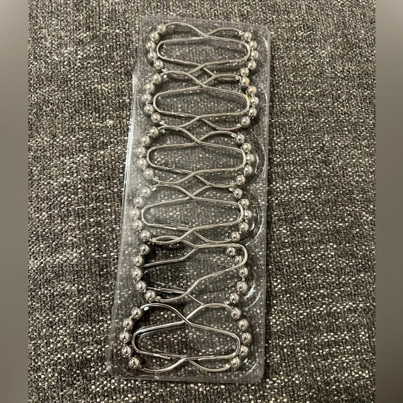 NIB Set of 12 Shower Curtain Hooks - Roller Rings - Picture 2 of 4